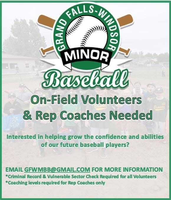 volunteer coaches and on field